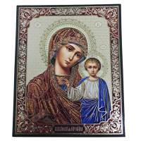 Літографія ↕18см ↔15см КАЗАНСЬКА Церк.слов. мова Літографія ↕18см ↔15см КАЗАНСЬКА Церк.слов. мова