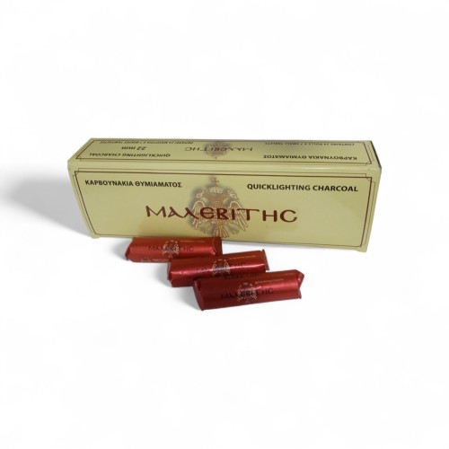 УГОЛЬ кадильный Ø22мм/7таб. MALEBITHC БЫСТРОГО розжига Греция УГОЛЬ кадильный Ø22мм/7таб. MALEBITHC БЫСТРОГО розжига Греция