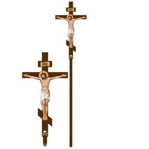 КРЕСТ Выносной 200см/43см Ольха МДФ Темно – Коричневый КРЕСТ Выносной 200см/43см Ольха МДФ Темно – Коричневый