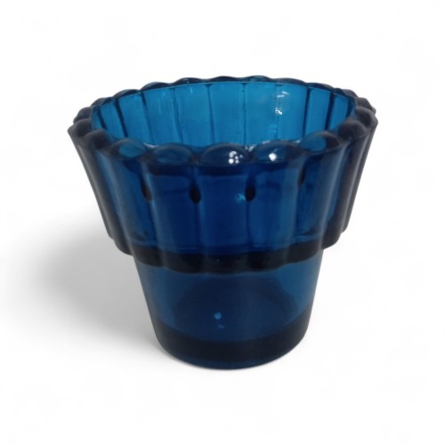 Стакан синийстекло КРАШЕННЫЙ 8,5/4,5/7см