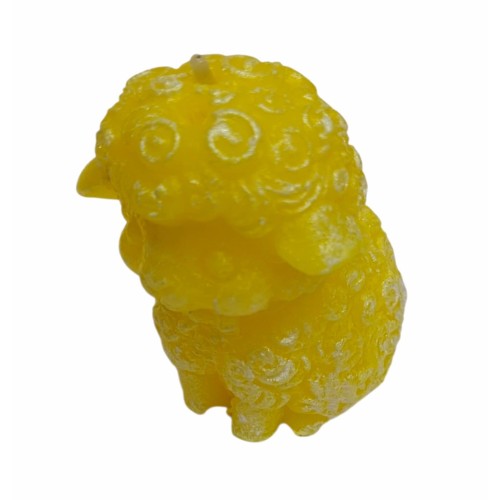 Свеча ДЕКОРАТИВНАЯ ПАСХАЛЬНАЯ "Ягненок"↕ 7см Парафин