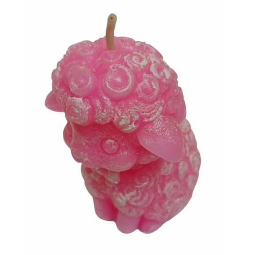 Свічка ДЕКОРАТИВНА ПАСХАЛЬНА "Ягня" ↕ 7см Парафін