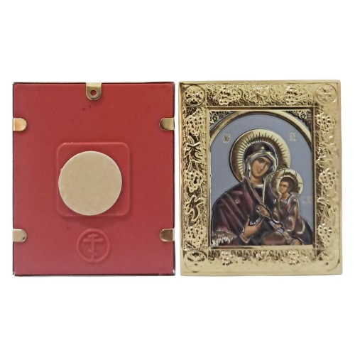 ІКОНА МІНІ КАЗАНСЬКА  ↕6,5см ↔5,5см на клейкій основі