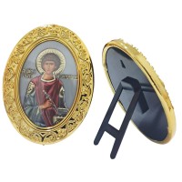 ІКОНКА на підставці   ↕7,5см ↔5,5 см ПАНТЕЛЕЙМОН Пластмаса