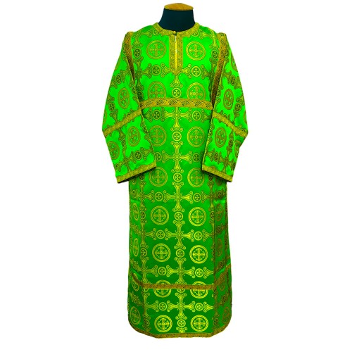СТИХАРЬ ЗЕЛЕННЫЙ 50р./150см Парча