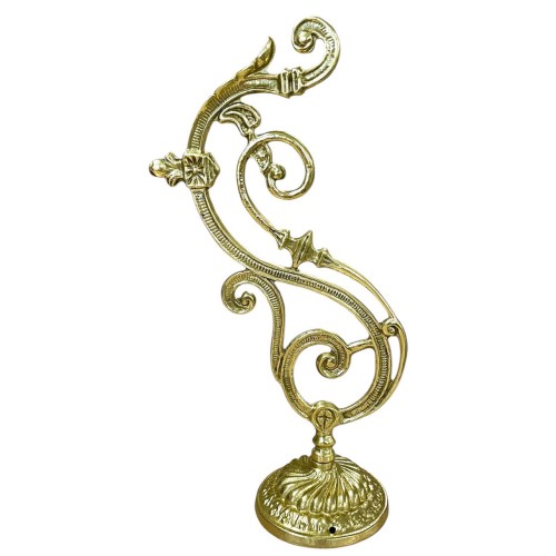 КРОНШТЕЙН ↕31см ↔9см Латунь Китай